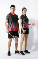 Vêtements de tennis imprimés par sublimation pour adultes décontractés