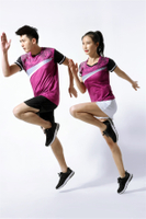 Vêtements de tennis d'athlète unisexe avec protection UV