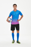 Maillot de football personnalisé de l'équipe violette