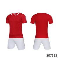 Maillot de football noir de la jeunesse d'OEM