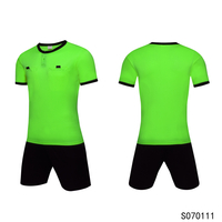 Maillot de football rouge pour enfants à séchage rapide